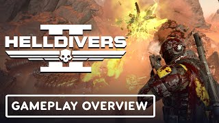 Helldivers 2  Official Gameplay Overview Trailer [upl. by Staal]