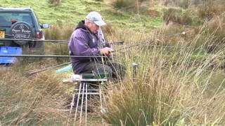 Silverfoxangling  Terry Girdlestone sounding the quotAll Inquot at Harescombe Fishery [upl. by Feenah]