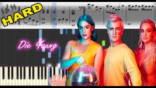 Sheppard  Die Young  Sheet Music amp Synthesia Piano Tutorial [upl. by Innad]