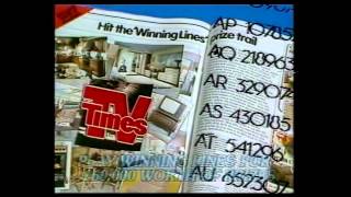 TV Times  Advert  May 1986 [upl. by Kass]