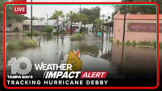 Citrus County storm surge floods Heritage Village [upl. by Akcinehs126]