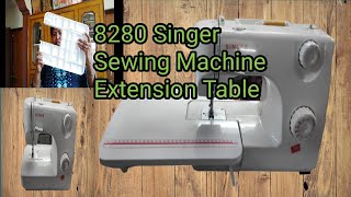 Singer 8280 Sewing Machine Extension Table Review In Telugu [upl. by Abshier925]