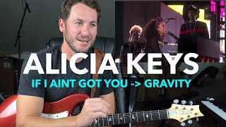 Guitar Teacher REACTS Alicia Keys amp John Mayer quotIf I Aint Got You  Gravityquot LIVE 4K [upl. by Sualokcin]