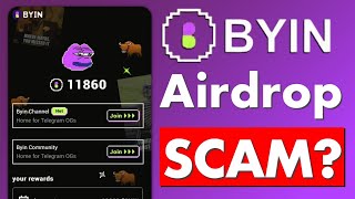 Byin Airdrop Review  Legit or Another Scam [upl. by Hayse]