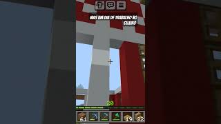 Trabalhando duro no celeirominecraft minecraftbuilding minescraft borajogamine [upl. by Lody]