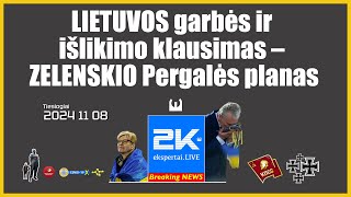 Lietuva neturi kito kelio – tik ZELENSKIO Pergalės planas [upl. by Alhsa207]