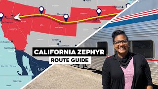 Amtrak California Zephyr Route Guide amp Travel Planner [upl. by Devonne]