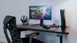 The Ultimate Minimal Gaming Setup  All Black Edition [upl. by Erait780]