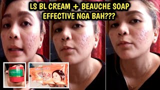 BL CREAM FOR PIMPLES BEFORE AND AFTER Part 1 TRIAL REVIEW [upl. by Lawan]