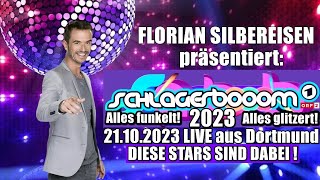 Florian Silbereisen präsentiert Schlagerbooom 2023 I Diese Stars sind Dabei [upl. by Ebsen304]