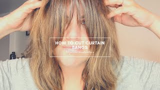 How To Style a Middle Parting  Curtain Hairstyle [upl. by Raasch505]