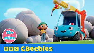 Mojo Swoptops Teamwork and Fun Downhill Rescues  13 Compilation  CBeebies [upl. by Enak216]