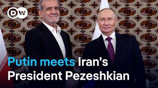 The increasing ties between Russia and Iran  DW News [upl. by Gnilhsa829]