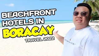 Eng Sub Beachfront Hotels in Boracay w price per night  JM BANQUICIO [upl. by Attikin]