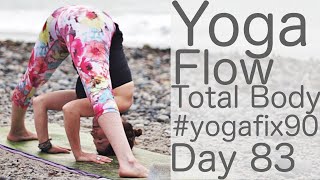 30 Minute Glowing Yoga Body Workout Vinyasa Flow Class Day 83 Yoga Fix 90 [upl. by Dorian]