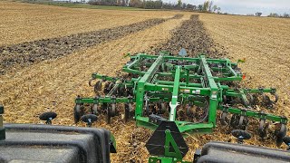 Running Tillage and Finishing up Corn Harvest [upl. by Irahcaz]