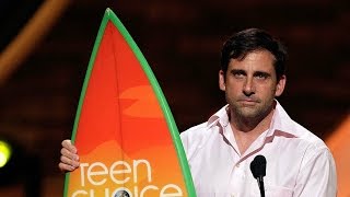 Steve Carell Wins at Teen Choice Awards 2007 [upl. by Atnoek29]