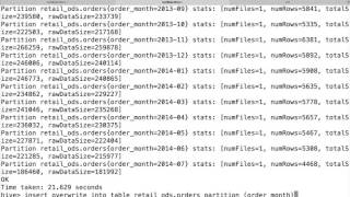 Data Warehouse using Hadoop eco system  09 04 Transformation and Load  Hive Insert Demo [upl. by Vassar]