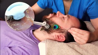 The BEST Professional Ear Cleaning with Visual Examination ASMR [upl. by Furlani925]