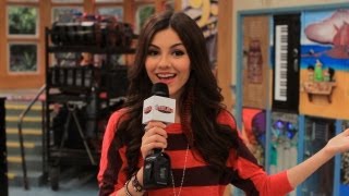 Victoria Justice Takes Us on a Tour of Victorious [upl. by Annovahs]