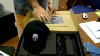 Dell Alienware laptop unboxing [upl. by Reniar741]