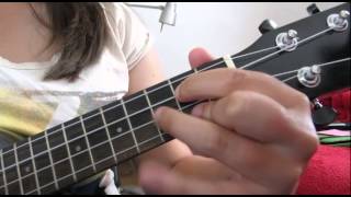 With a little help from my friends THE BEATLES Beginner Ukulele Tutorial [upl. by Burrell]