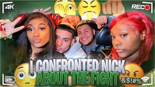 I CONFRONTED NICK AND BRITTANY ABOUT THE FIGHT WITH TRAY 🥊 [upl. by Crain]