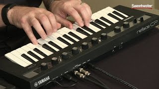 Yamaha Reface CP Synthesizer Demo by Sweetwater [upl. by Ardnassak161]