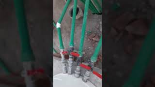 1000 lt water tank fittings plumbingwatershortvideo bathroomfittings youtubeshorts plumbing [upl. by Conlen721]