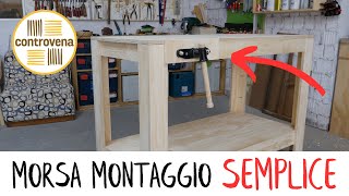 Montaggio Morsa da Banco  Falegnameria fai da te e lavorazione del legno [upl. by Freya504]