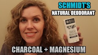 Schmidts Charcoal  Magnesium Deodorant Does this Natural Deodorant Work [upl. by Sinegra54]