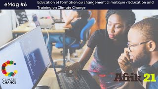 📺 eMag 6  Education and training on climate change in Africa [upl. by Nnek]