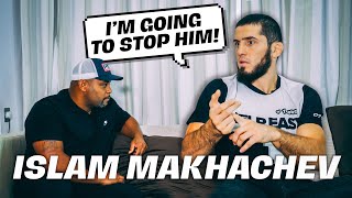 Islam Makhachev Says He Will Take Down Charles Oliveira amp Stop Him At UFC 280 [upl. by Dlareg57]