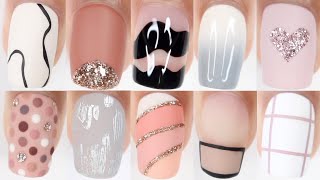 300 EASY NAIL IDEAS  HUGE nail art compilation satisfying nail designs [upl. by Bronny595]