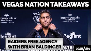 Brian Baldinger on the Raiders newest additions stand out players in the 2023 NFL Draft and more [upl. by Desirae]