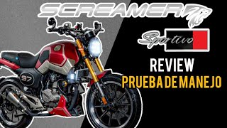 Screamer Sportivo 2024 ¡SCRAMBLER  Review y Prueba de Manejo [upl. by Eddy]