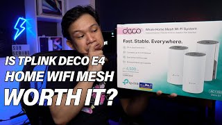 Deco E4 Home Wifi Mesh Unboxing How to Setup amp Speedtest [upl. by Nancee]