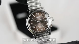 Seiko Presage SRPF39J1 [upl. by Anrym]