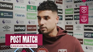 quotIt Was A Tough Gamequot  West Ham 00 Everton  Emerson Palmieri  Post Match Reaction [upl. by Ive]