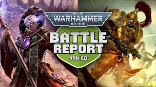 NEW Genestealer Cults vs Adeptus Custodes Warhammer 40k Battle Report  First Impressions [upl. by Dilisio]