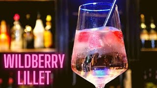 WILDBERRY LILLET COCKTAIL Recipe [upl. by Ignatzia118]