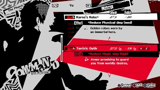 Persona 5 How to get the Strongest Armors in the Game [upl. by Prowel337]