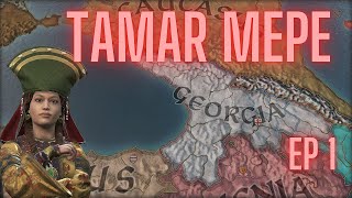 Crusader Kings 3  Roads to Power  Tamar Mepe Achievement  Part 1 [upl. by Lewls227]