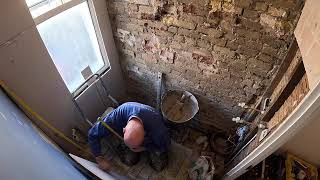 Total bathroom remodelling timelapse [upl. by Azeel]