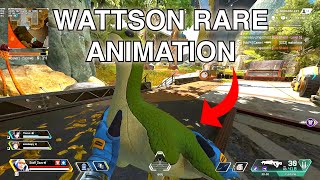 Wattson Rarest Heirloom Animation While Running Apex Legends [upl. by Maurene]