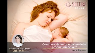 Comment éviter une baisse de la production de lait [upl. by Cindi]