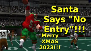 Madden 2004 Santas Elves Christmas Season 01 Week 05  Four Yards And A Cloud Of Dust [upl. by Nrevel]