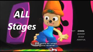 PaRappa the Rapper Remastered PS4  The Completionist [upl. by Ainosal880]