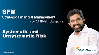 Systematic amp Unsystematic Risk  CA Final SFM  Strategic Financial Management [upl. by Yurik]