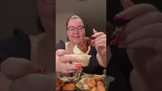 Wingstop Mukbang Wingstop wingstopuk Wingstop México wingstop fyp foryou foryoupage [upl. by Ahsimot]